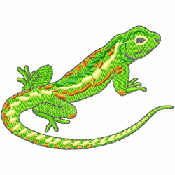 Reptiles Embroidery Design 5